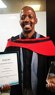 Auto Blue oils Manager Moses Moshe Mokgosi